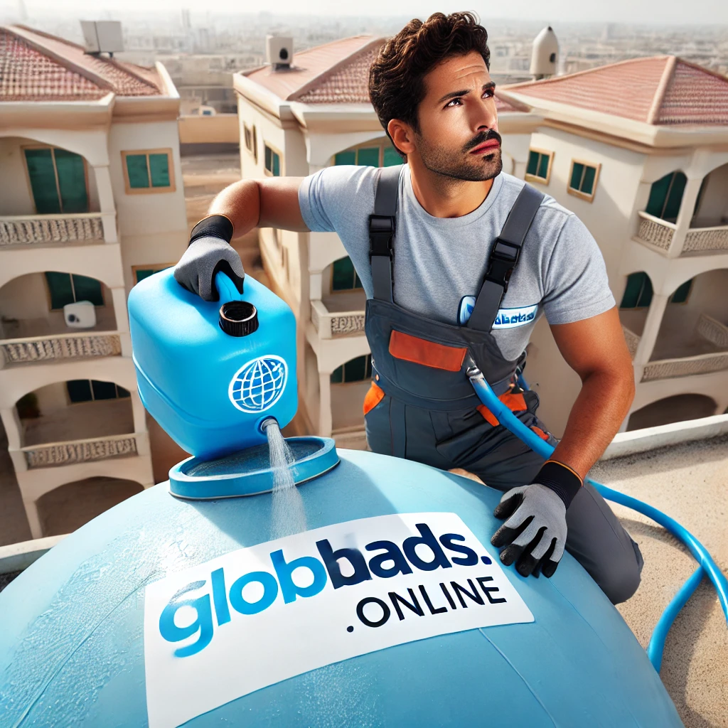 شركة تنظيف خزانات في جدة جلوبل أدز