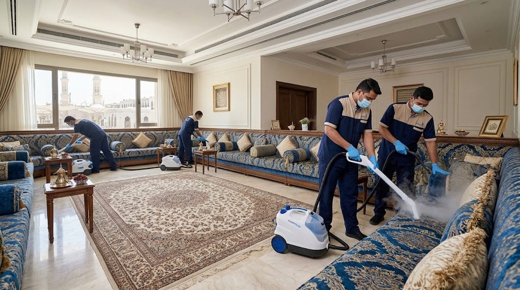 شركة تنظيف بالبخار بالمدينة المنورة